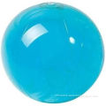 Promotional Blue Inflatable Beach Balls , Pvc Air Water Sport Ball